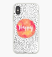 Happy iPhone Case