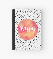 Happy Hardcover Journal