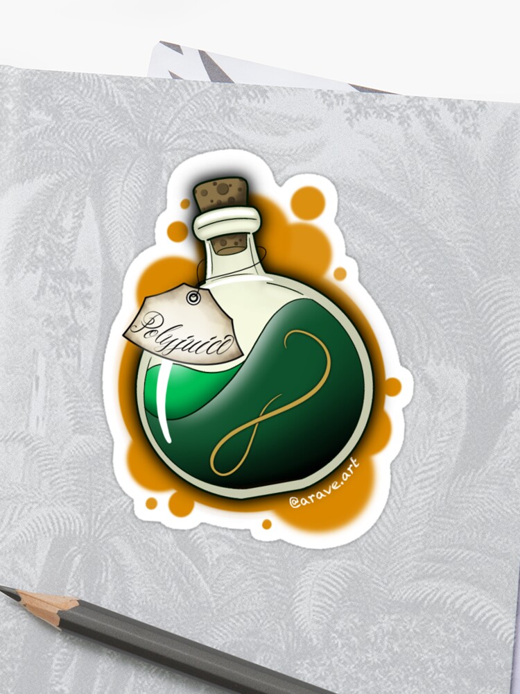 Polyjuice Potion Sticker By Aravesa Redbubble