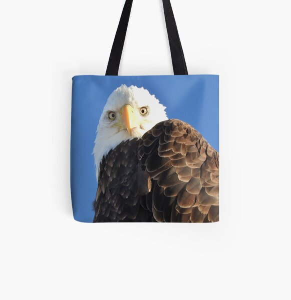 Bald Eagle All Over Print Tote Bag