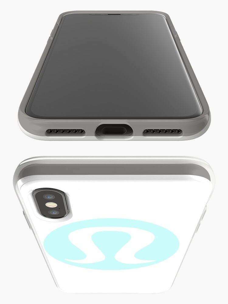Vista alternativa de Funda y vinilo para iPhone Logo azul de lululemon