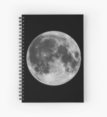 MOON Spiral Notebook