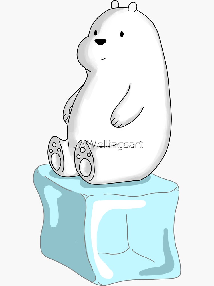 Ice Bear’s Ice Cube by JAWellingsart