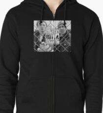 Straight Outta Scranton Zipped Hoodie