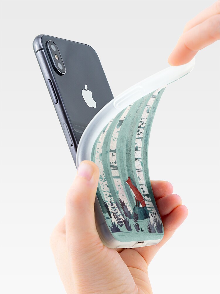 Alternate view of The Birches iPhone Case & Cover