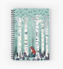 The Birches Spiral Notebook