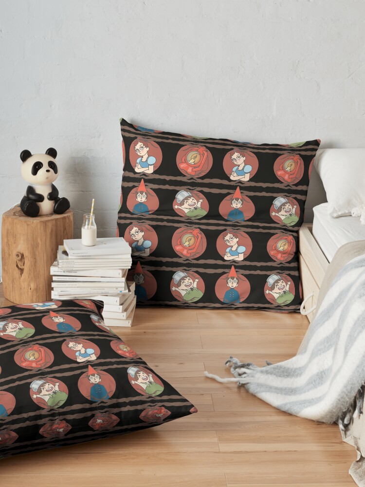 Alternate view of Over the Garden Wall Pattern Floor Pillow