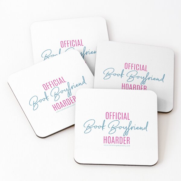 Book Boyfriend Hoarder Coasters (Set of 4)