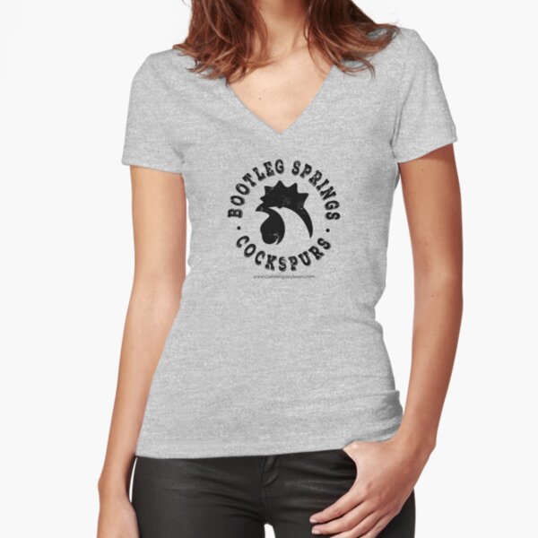 Cockspurs Fitted V-Neck T-Shirt