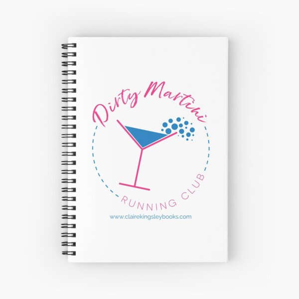 Dirty Martini Running Club Spiral Notebook