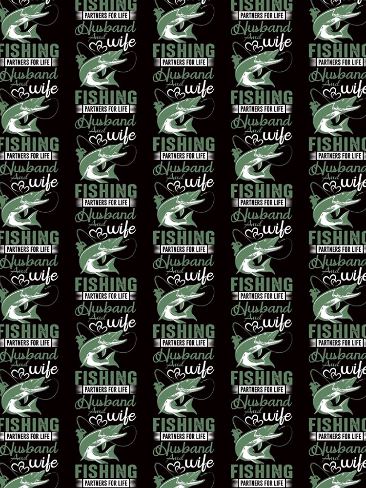 Courtney Hebert. Husband and Wife Fishing Partners For Life by SavvyTurtle