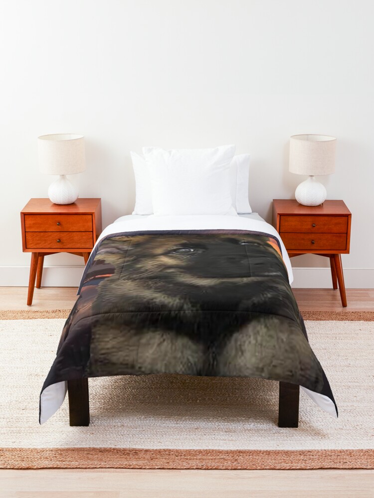 Alternate view of Loki German Shepherd Comforter