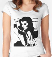 Katharine Hepburn Women's Fitted Scoop T-Shirt
