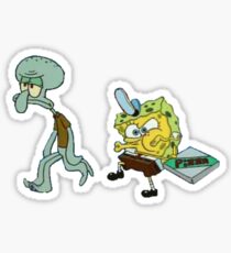 FUNNY SPONGEBOB Sticker