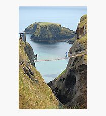 Carrick-a-Rede Rope Bridge Photographic Print