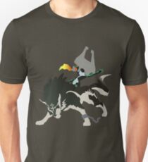 Wolf Link and Midna - Vector Art Unisex T-Shirt