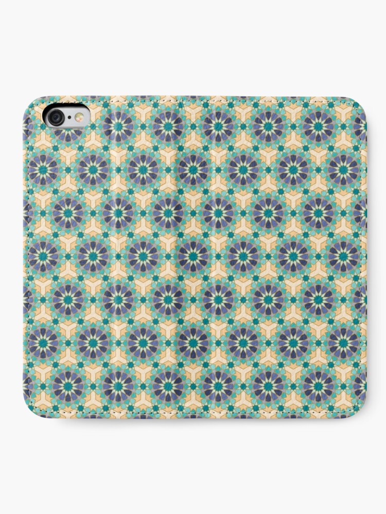 Alternate view of Geometric Pattern: Arabic Tiles: Dream iPhone Wallet