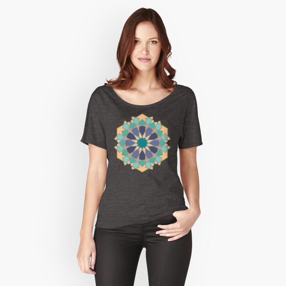 Geometric Pattern: Arabic Tiles: Dream Relaxed Fit T-Shirt