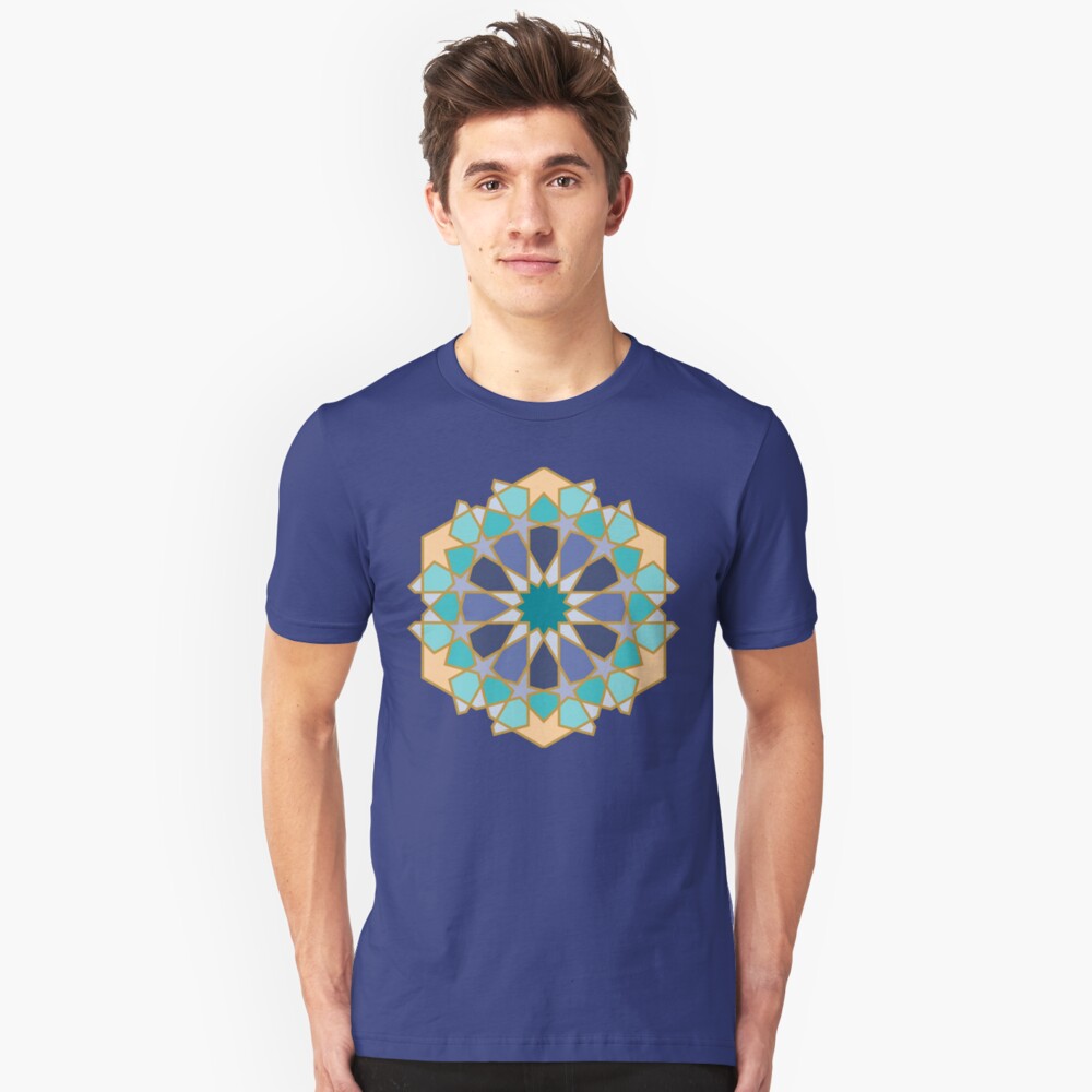 Geometric Pattern: Arabic Tiles: Dream Slim Fit T-Shirt