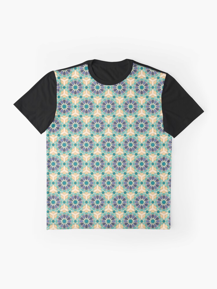Alternate view of Geometric Pattern: Arabic Tiles: Dream Graphic T-Shirt