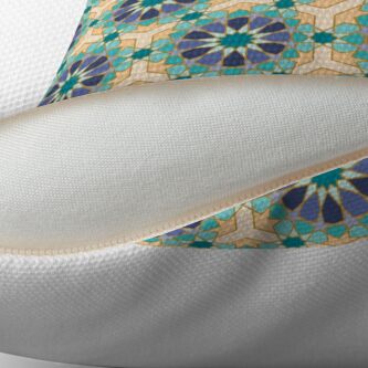 Alternate view of Geometric Pattern: Arabic Tiles: Dream Floor Pillow
