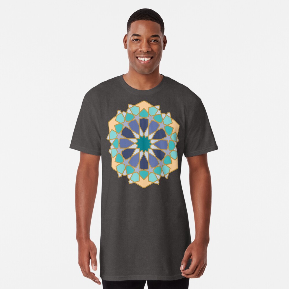 Geometric Pattern: Arabic Tiles: Dream Long T-Shirt