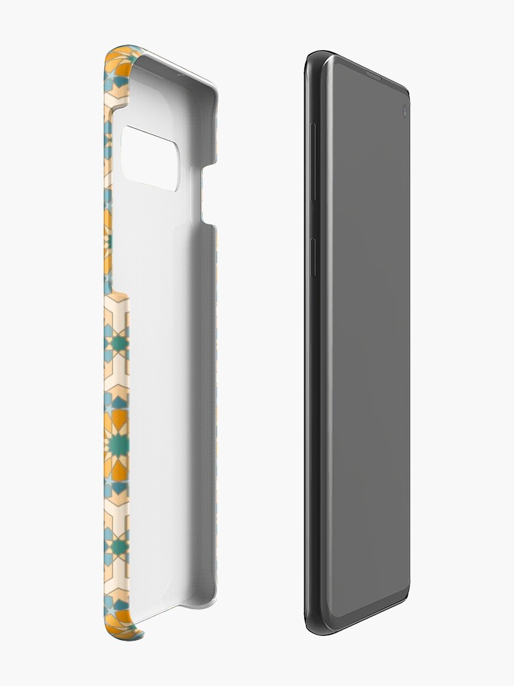 Alternate view of Geometric Pattern: Arabic Tiles: Lily Case & Skin for Samsung Galaxy