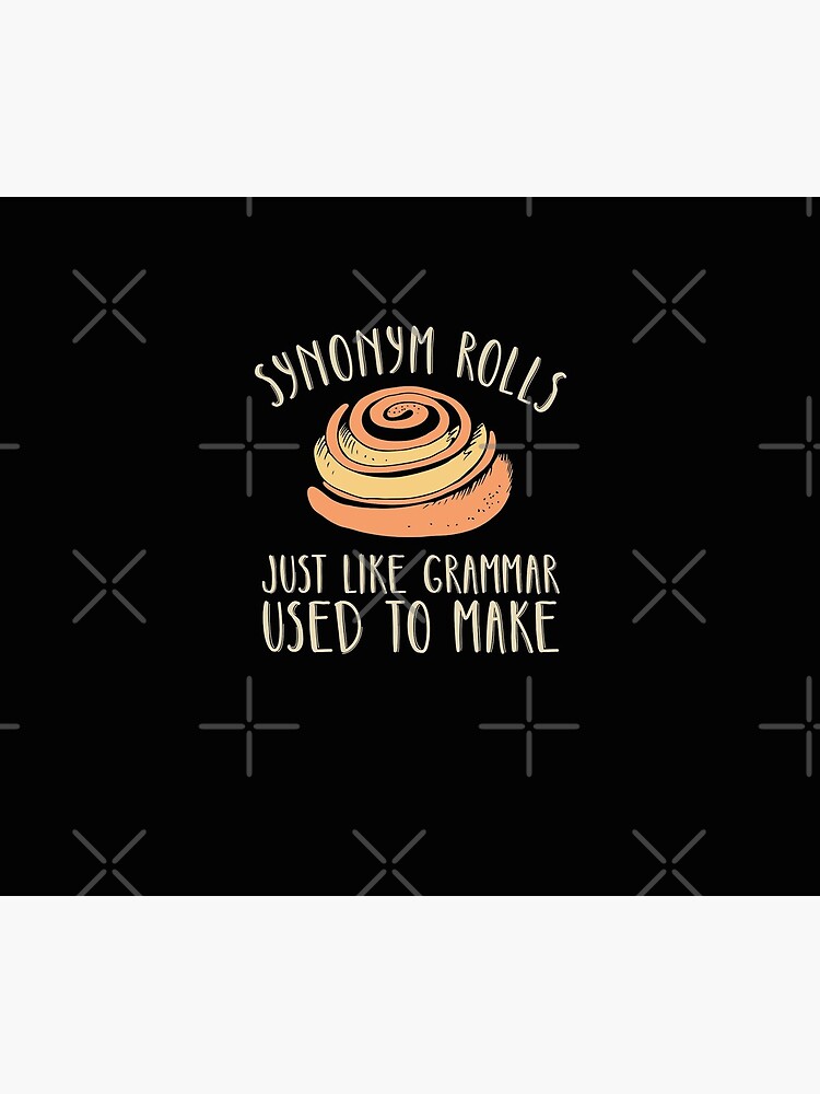 Synonym rolls just like grammar used to make funny studying English pun by alenaz