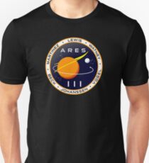Ares 3 mission to Mars - The Martian Unisex T-Shirt