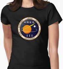 Ares 3 mission to Mars - The Martian Women's Fitted T-Shirt