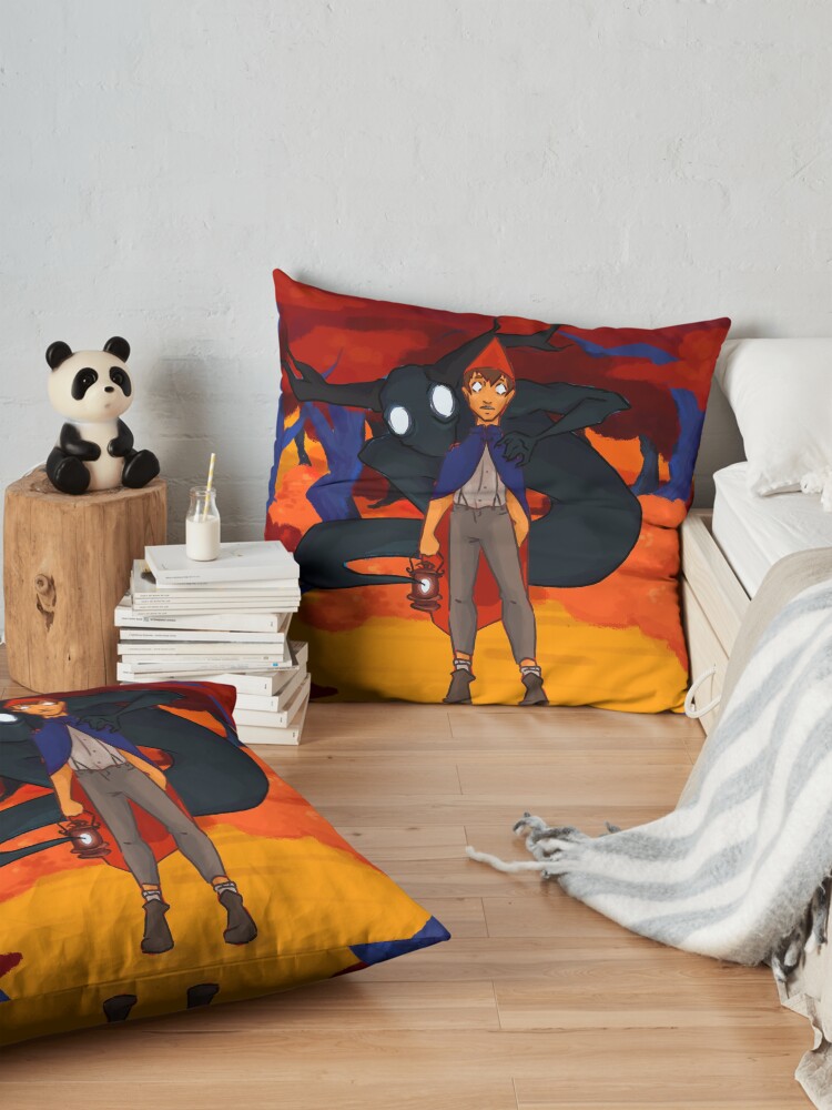 Alternate view of Burgling Your Turts Floor Pillow