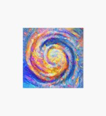 Abstract segmentation of phoenix Art Board Print