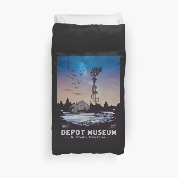 Depot Museum Duvet Cover