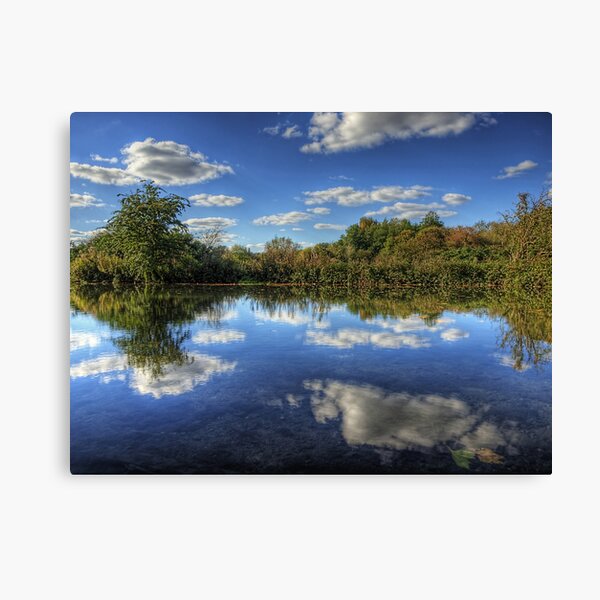 The river Itchen - Winchester Canvas Print