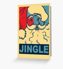 JINGLE Greeting Card