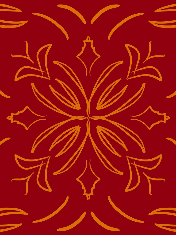 Red Classic Tile by roseglasses