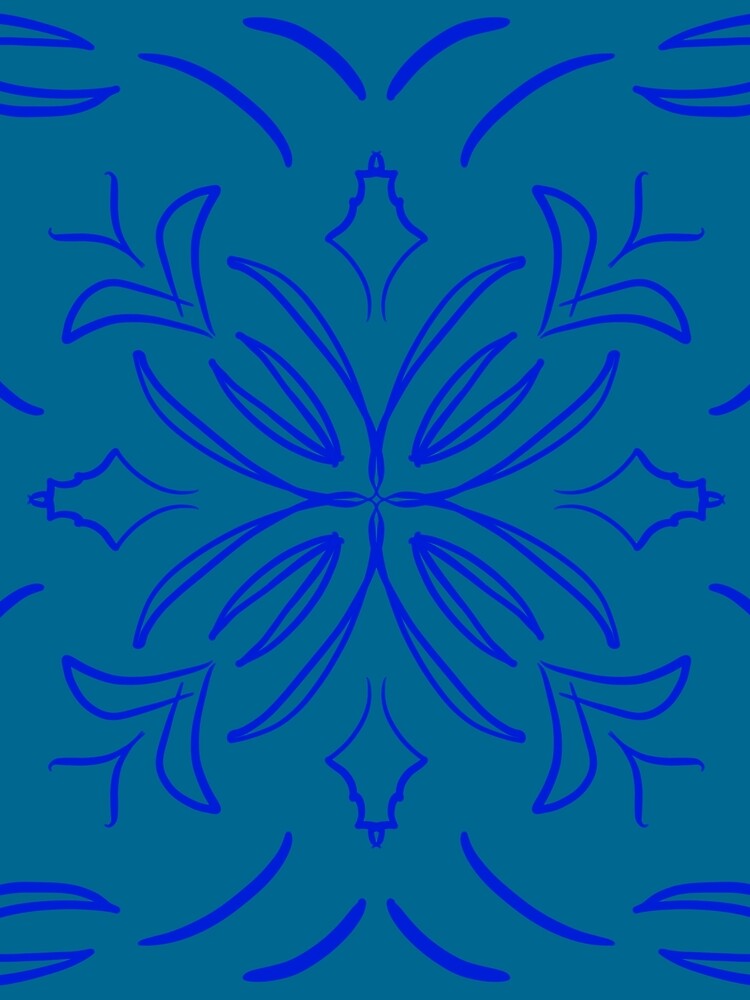 Classic Tile blue by roseglasses