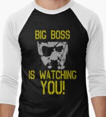 Big Boss Is Watching You! Men's Baseball ¾ T-Shirt