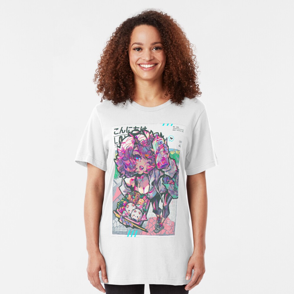 bento afternoon Slim Fit T-Shirt