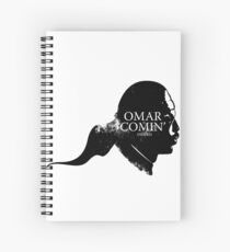 Omar is comin' Spiral Notebook