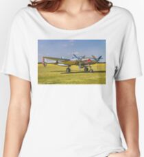 Lockheed P-38L Lightning 44-53254 N25Y Women's Relaxed Fit T-Shirt