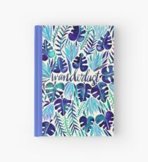 Tropical Wanderlust – Blue Hardcover Journal
