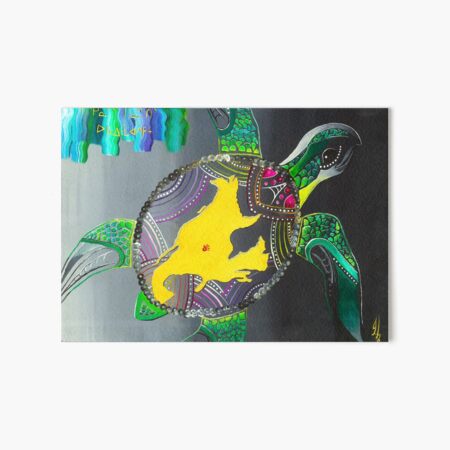 Miskinahk ministik- Turtle island Art Board Print