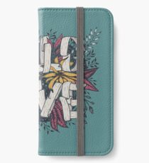 Wild Love - Green iPhone Wallet/Case/Skin