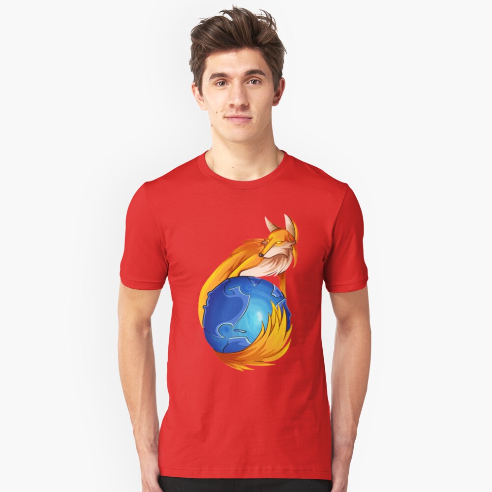 mozilla firefox t shirt