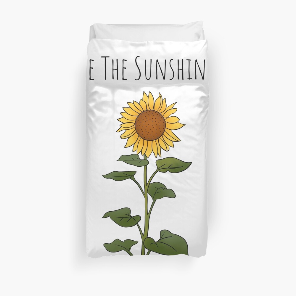 Be The Sunshine - Large Duvet Cover