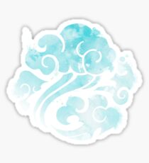 The Gusu Lan Sect in Watercolor Style Sticker