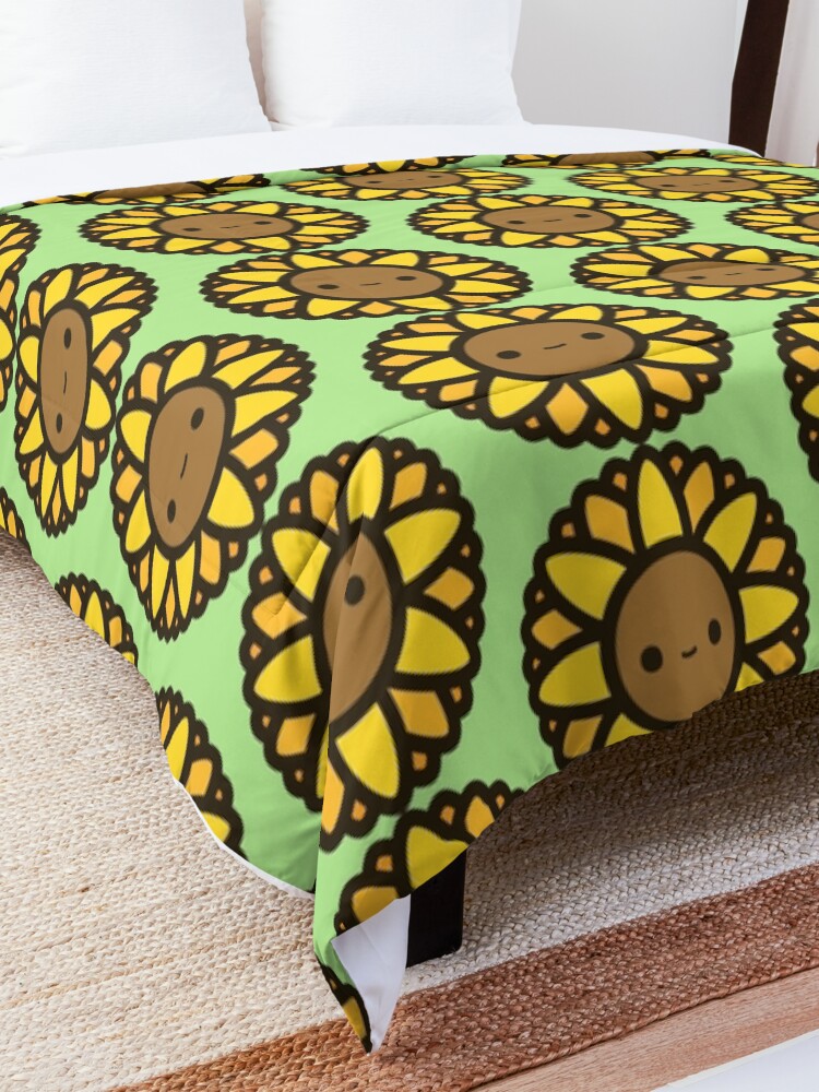 Alternate view of Cute sunflower Comforter