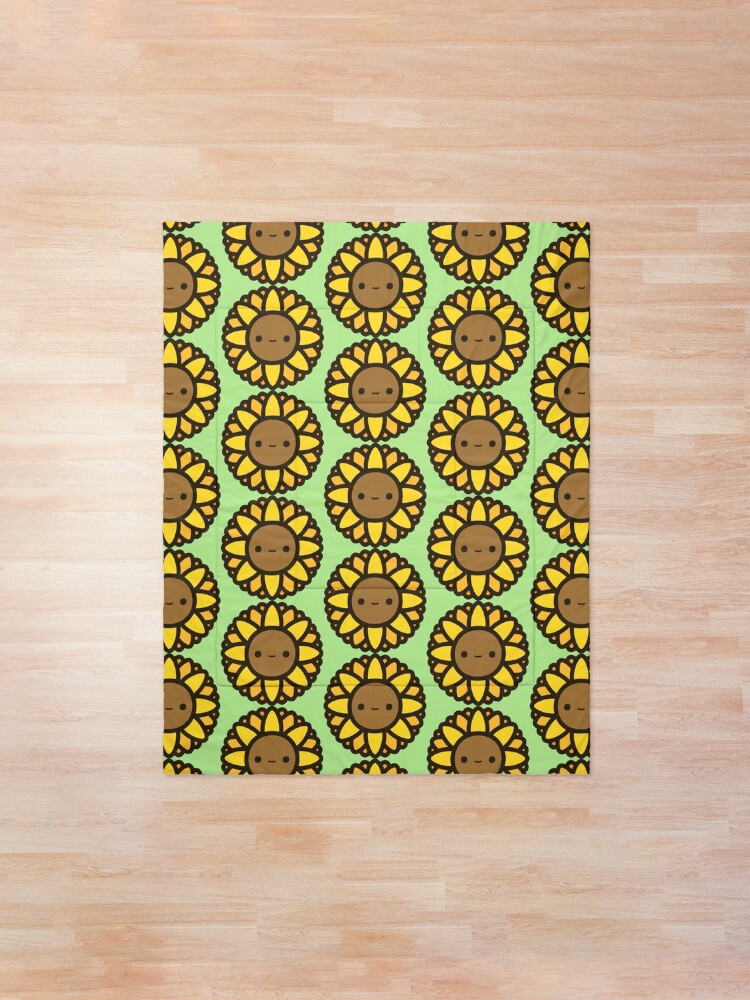 Alternate view of Cute sunflower Comforter