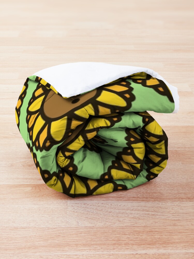 Alternate view of Cute sunflower Comforter
